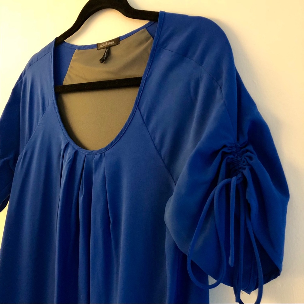 Royal Blue Midi Dress - Picture 3 of 5